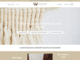 Boutique Macramé: Le site en ligne spécialiste du macramé en France.