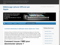 Comment débloquer iPhone via ITunes