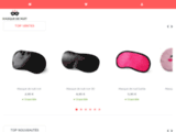 Boutique spécialiste du masque de nuit. Meilleure sélection francophone.